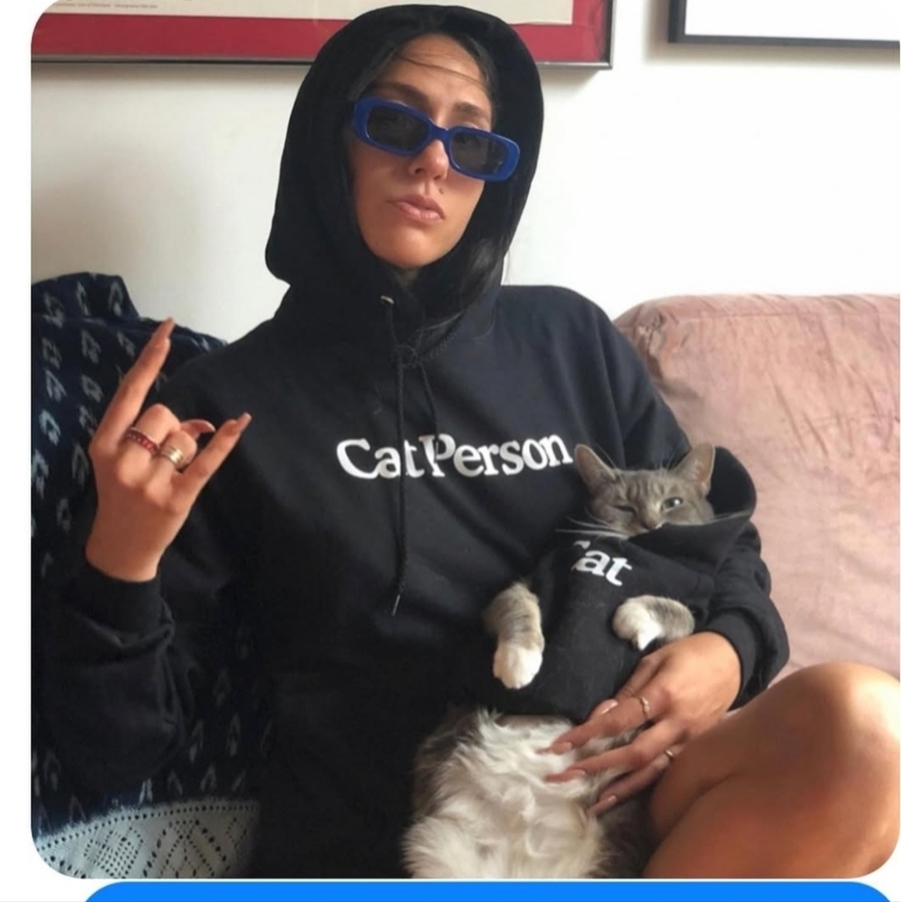 Cat Person Unisex Hoodie